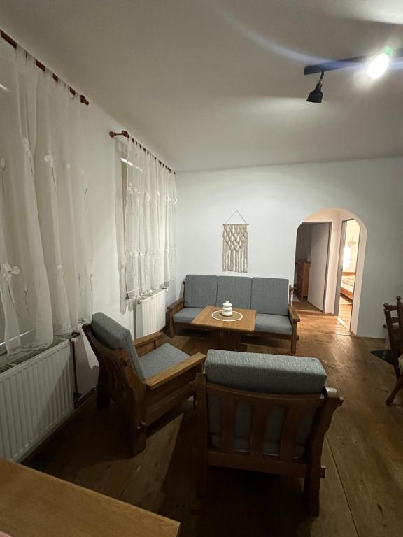 Posezení v ubytování Apartment Dehtáře