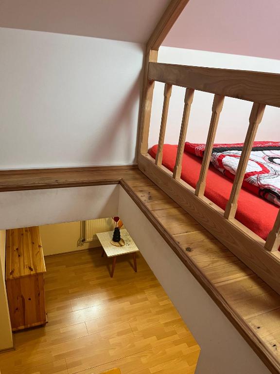 Postel nebo postele na pokoji v ubytování Ubytování Monika
