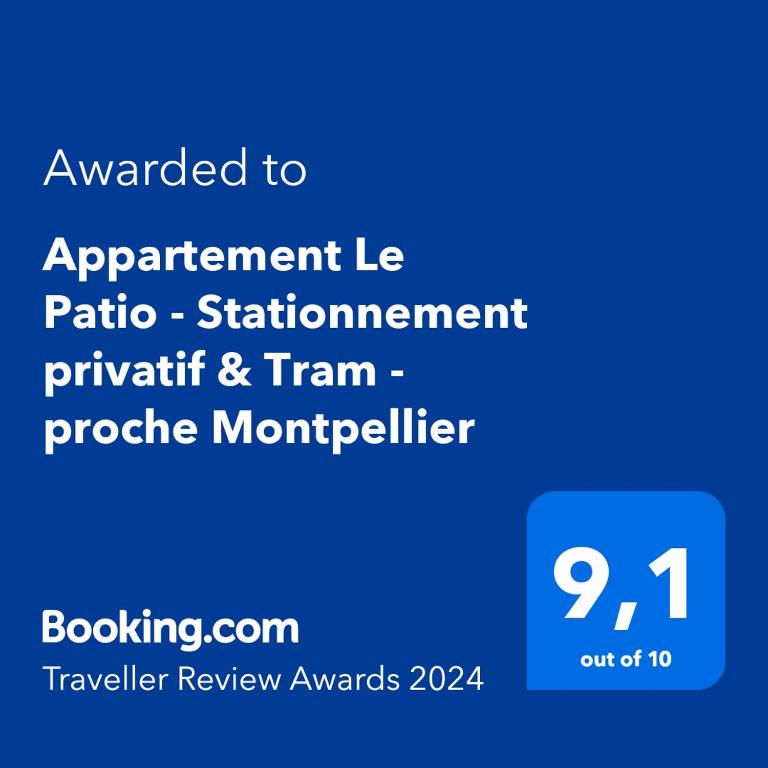 Fotografia z galérie ubytovania Appartement Le Patio - Stationnement privatif & Tram - proche Montpellier v destinácii Saint-Jean-de-Védas