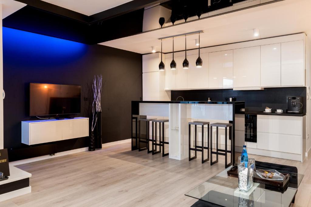 Kuchyňa alebo kuchynka v ubytovaní Diamonds Apartment
