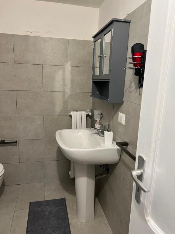 Koupelna v ubytování Domus Isidis room