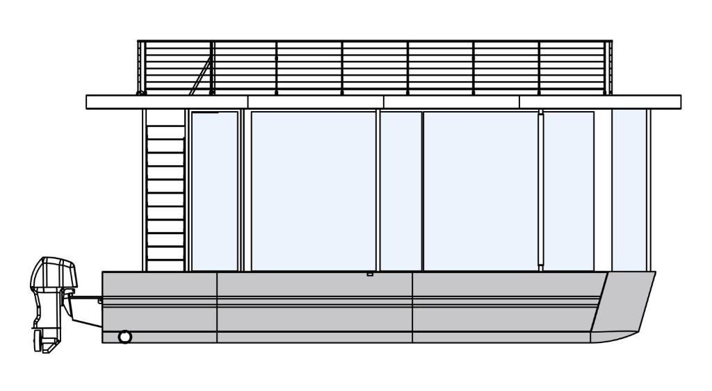 Půdorys ubytování Spreeapartment LUNA
