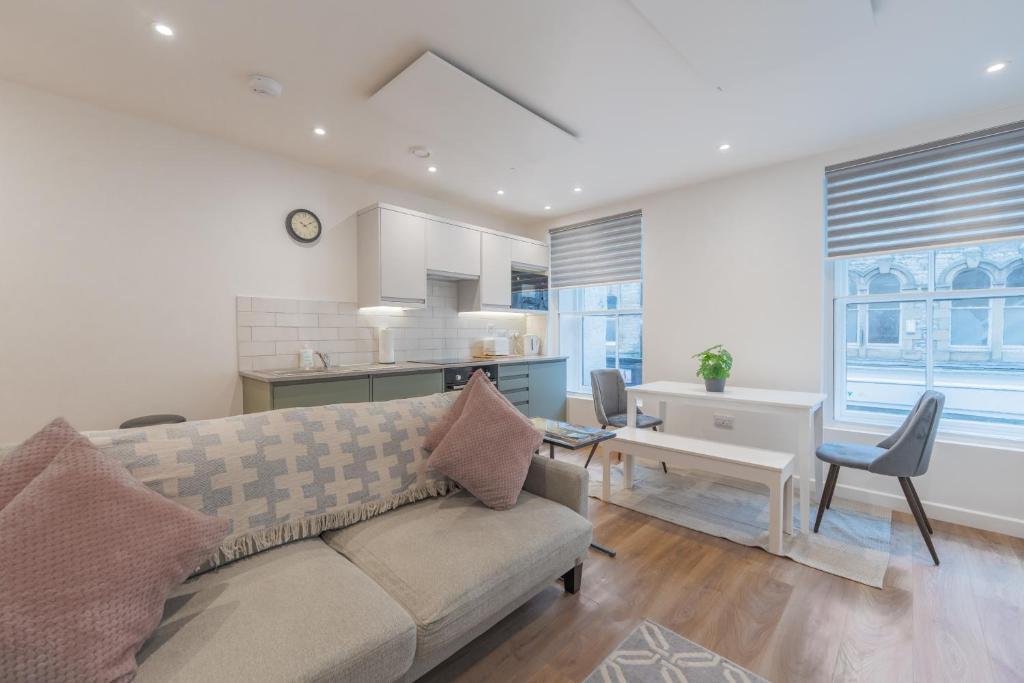 Η κουζίνα ή μικρή κουζίνα στο Cosy 2 Bedroom Flat in Lake District