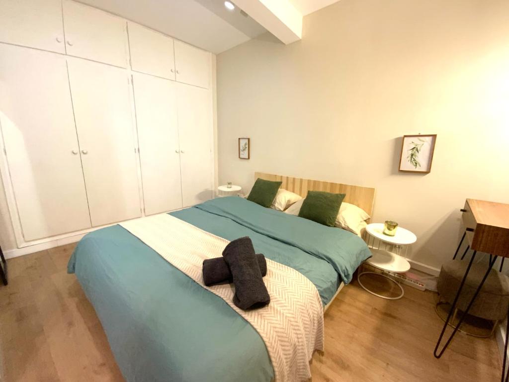Lova arba lovos apgyvendinimo įstaigoje Cozy Apartment Old Town Girona