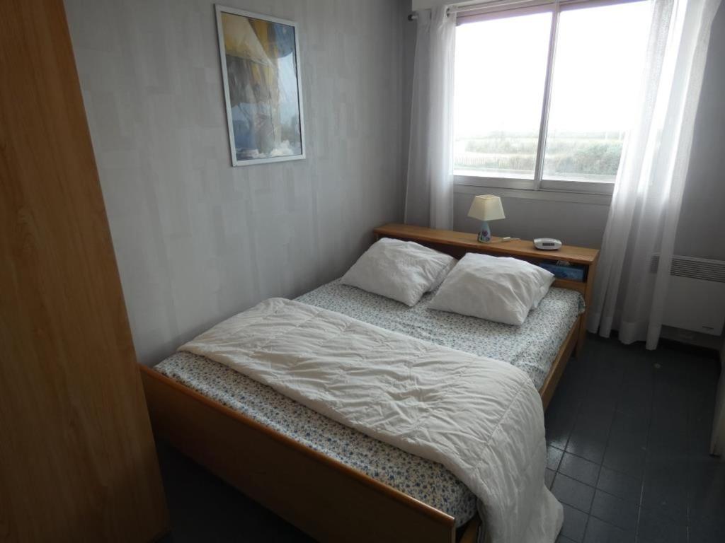 Posteľ alebo postele v izbe v ubytovaní Appartement bord de mer à Notre Dame de Monts - 38m², 4 pers, animaux admis - FR-1-540-250