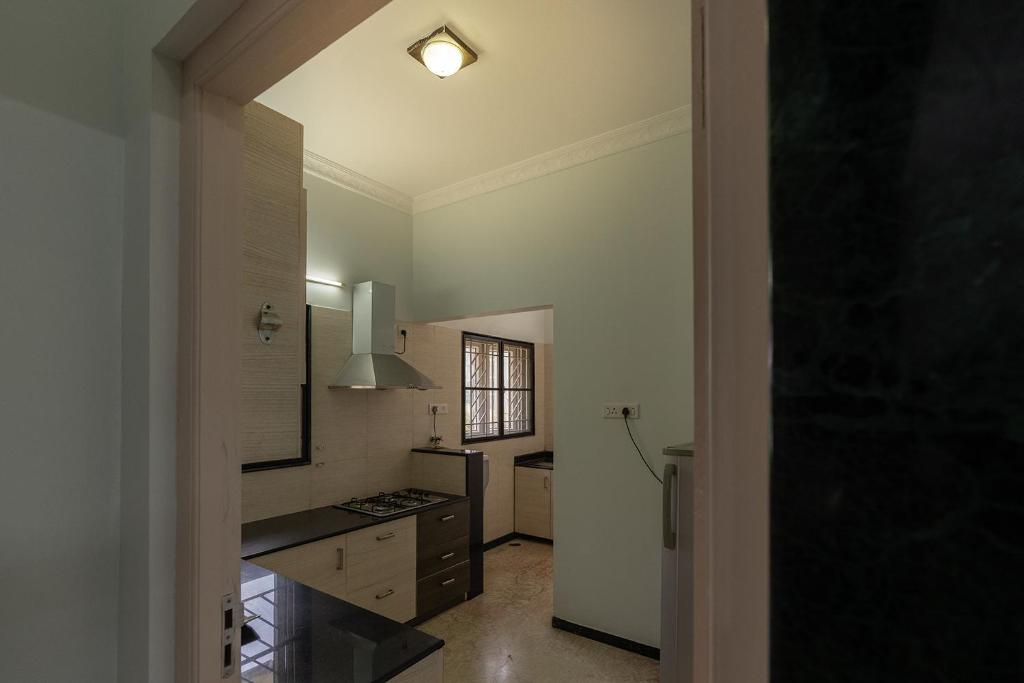 Kuchyň nebo kuchyňský kout v ubytování Hive Service Apartment