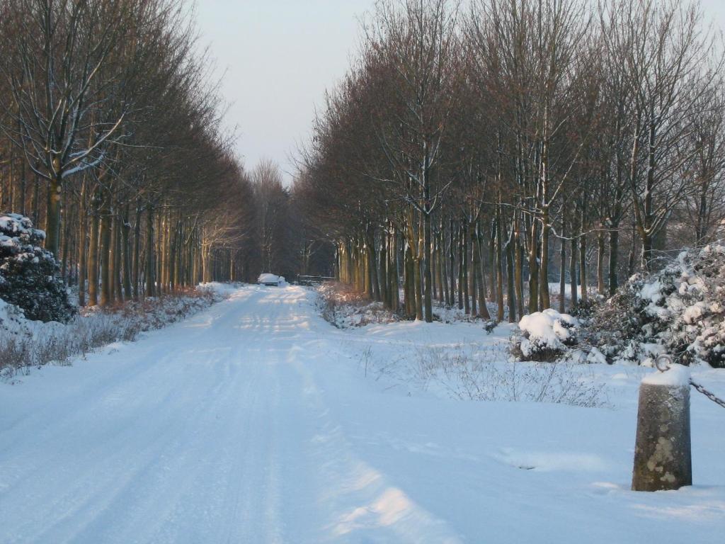 Le Logis d'Equilly v zimě