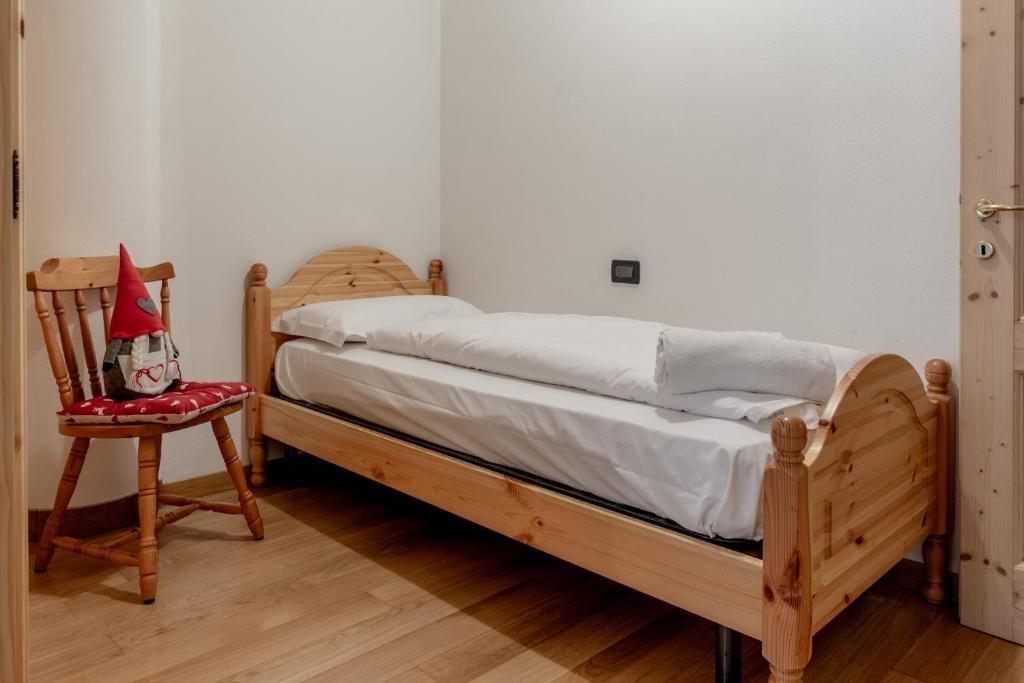 Postel nebo postele na pokoji v ubytování Residence Stella