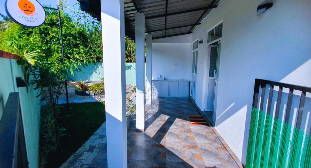 Balkón nebo terasa v ubytování Coastal Dreams