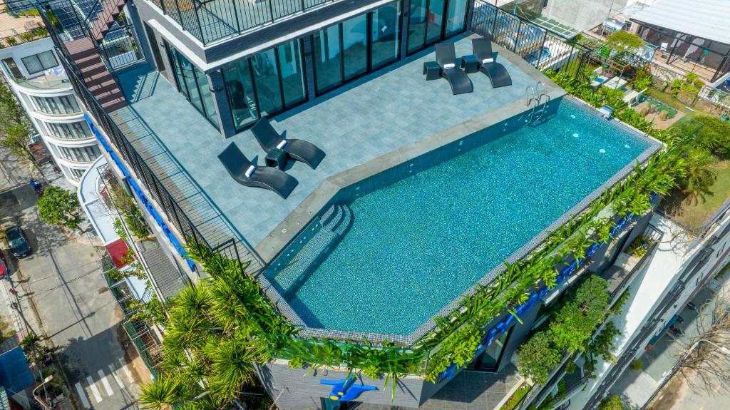 Hồ bơi trong/gần Taiyo Hotel & Apartment
