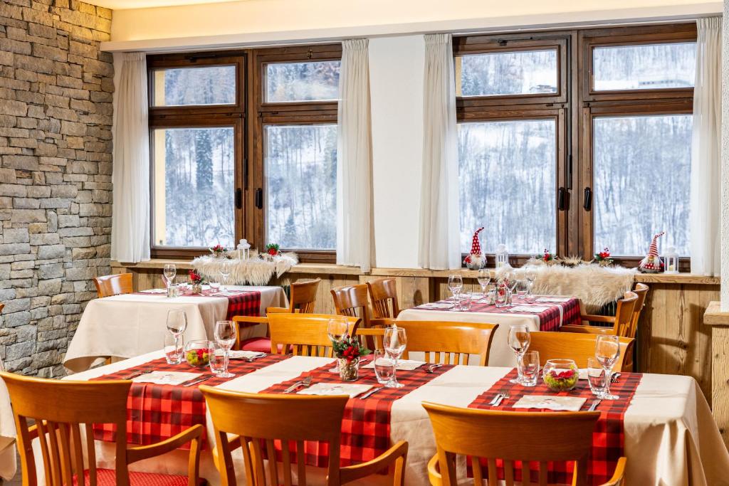 Restaurace v ubytování Hotel Biancospino