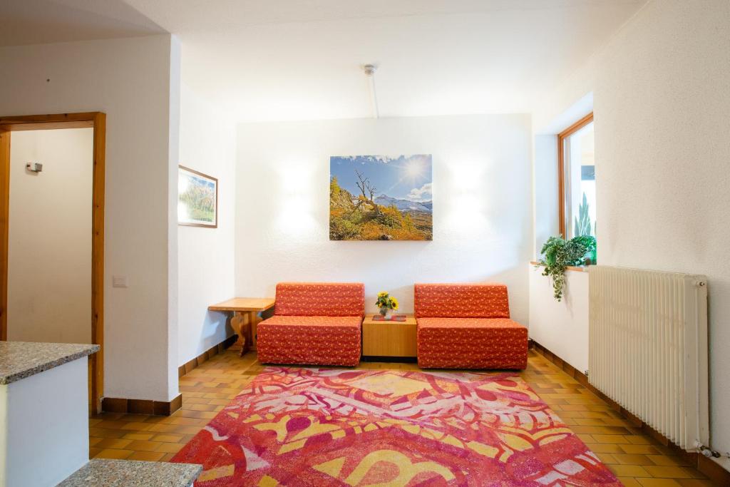 Posezení v ubytování Hotel Biancospino