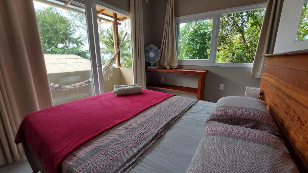 Voodi või voodid majutusasutuse Monkey beach agroturismo toas