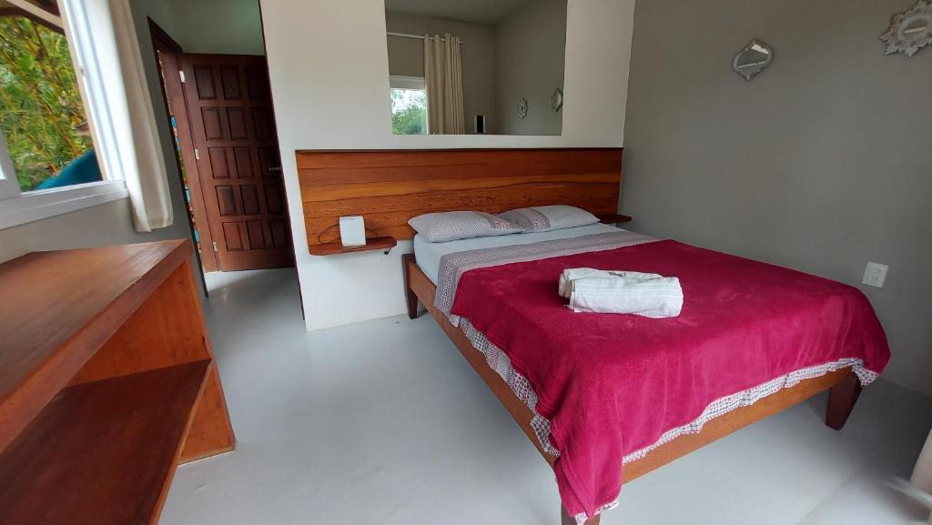 Voodi või voodid majutusasutuse Monkey beach agroturismo toas