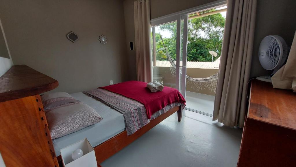 Voodi või voodid majutusasutuse Monkey beach agroturismo toas