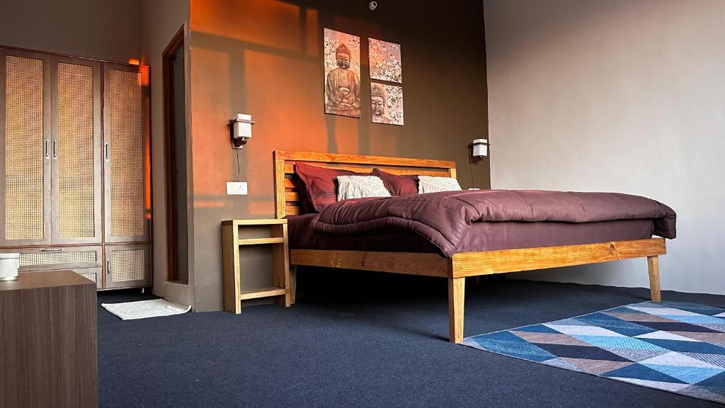 Postel nebo postele na pokoji v ubytování The Lumi