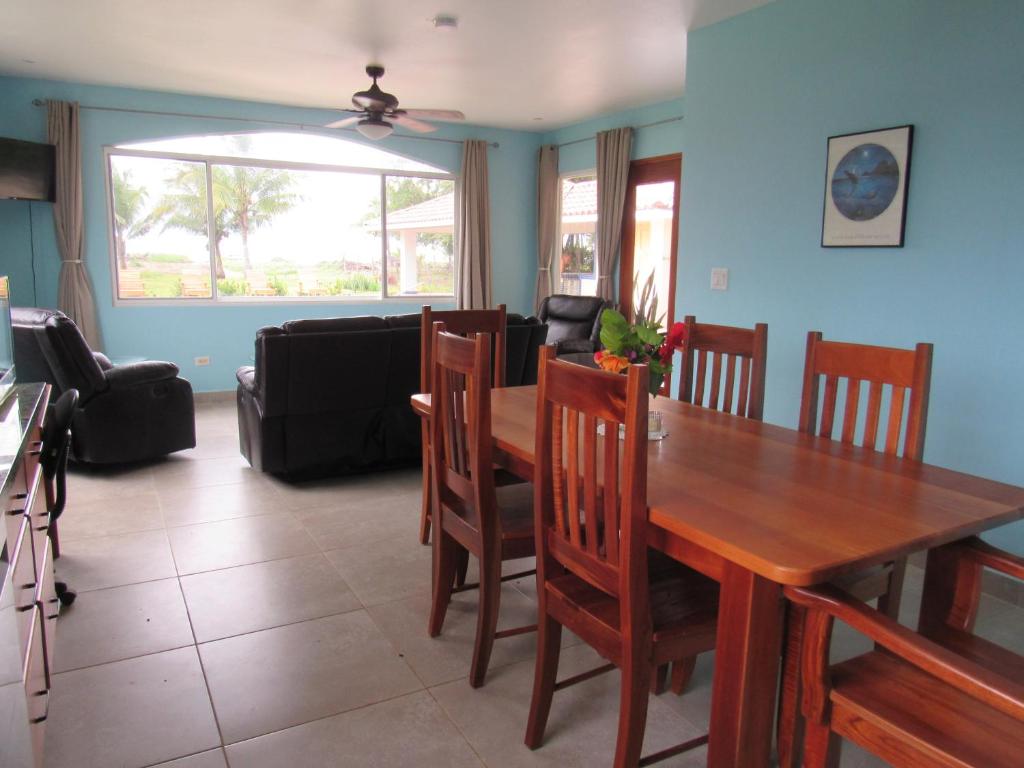 Posezení v ubytování Casa Pacifico Panama