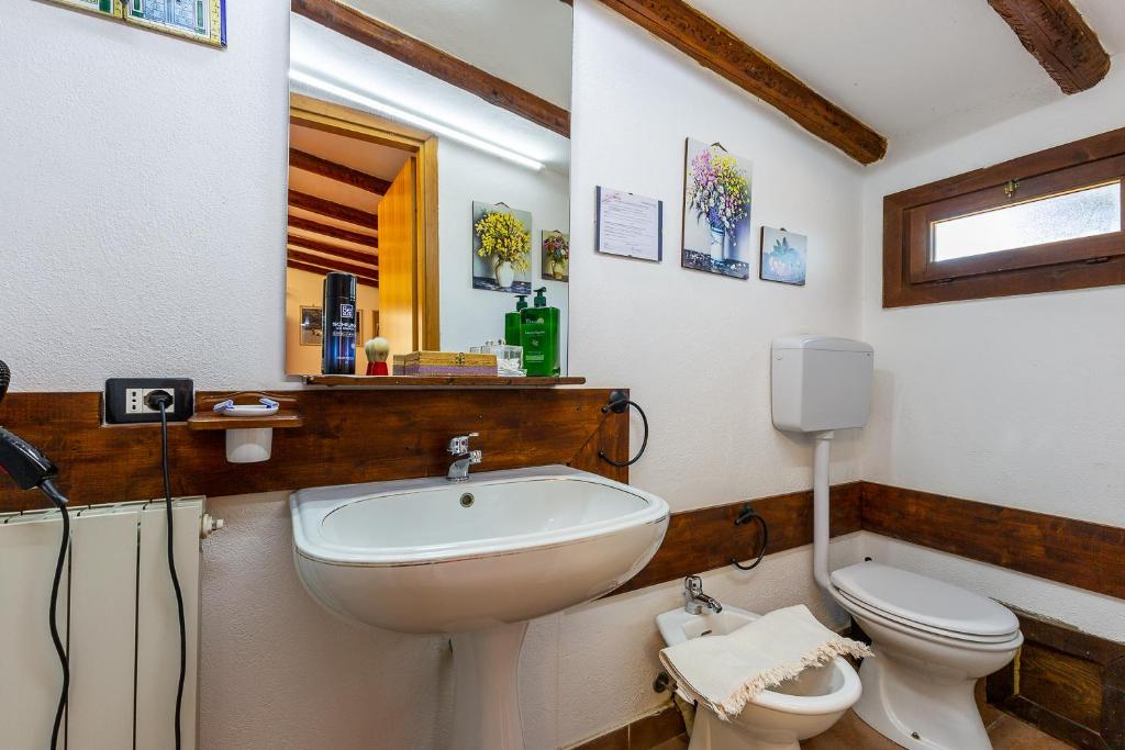 Koupelna v ubytování B&B Villa San Marco
