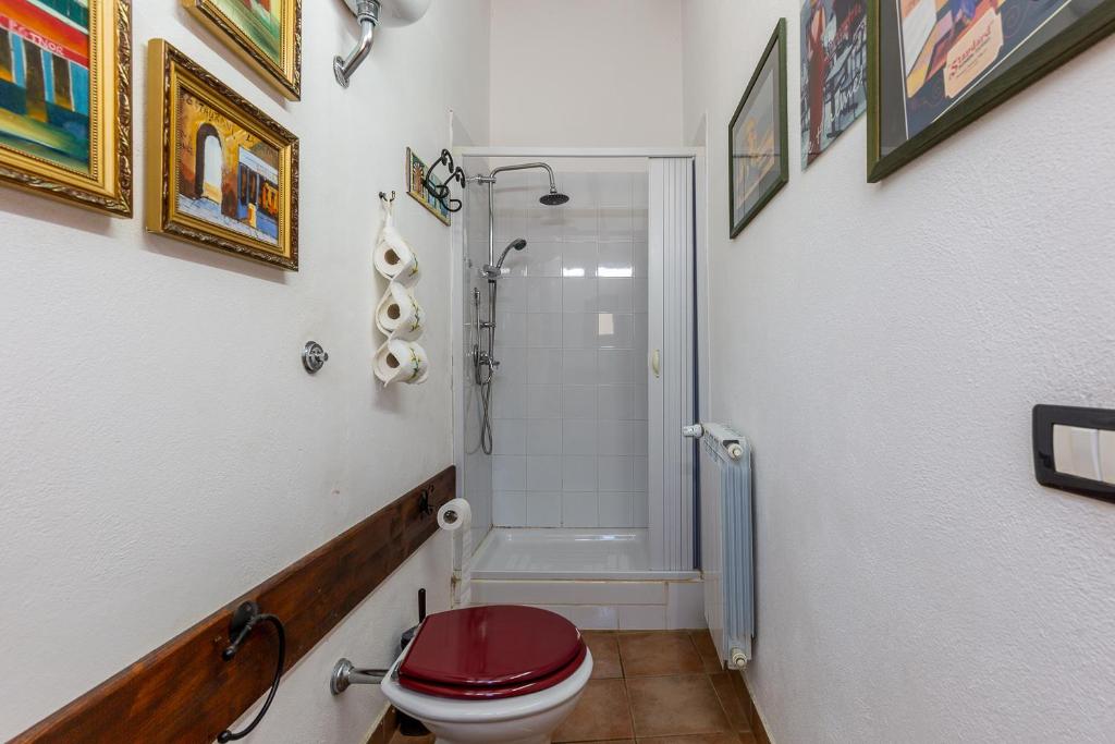 Koupelna v ubytování B&B Villa San Marco