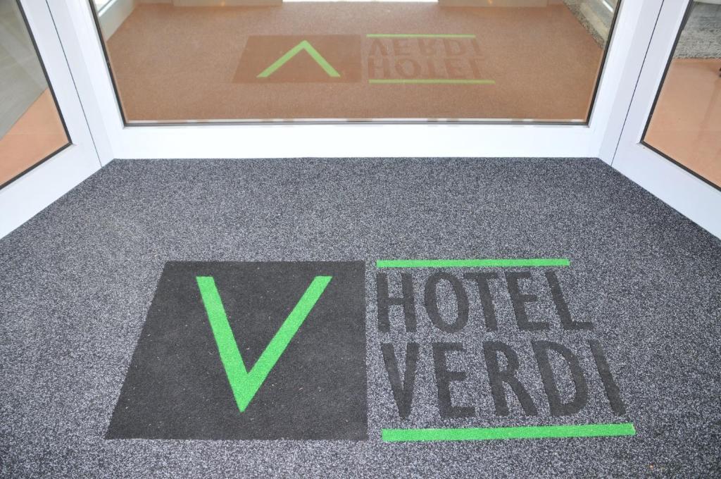 Certifikát, hodnocení, plakát nebo jiný dokument vystavený v ubytování Hotel Verdi