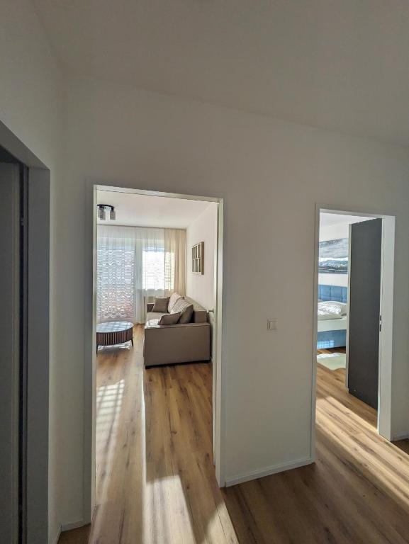 Postel nebo postele na pokoji v ubytování Charmante Ferienwohnung in VILLACH