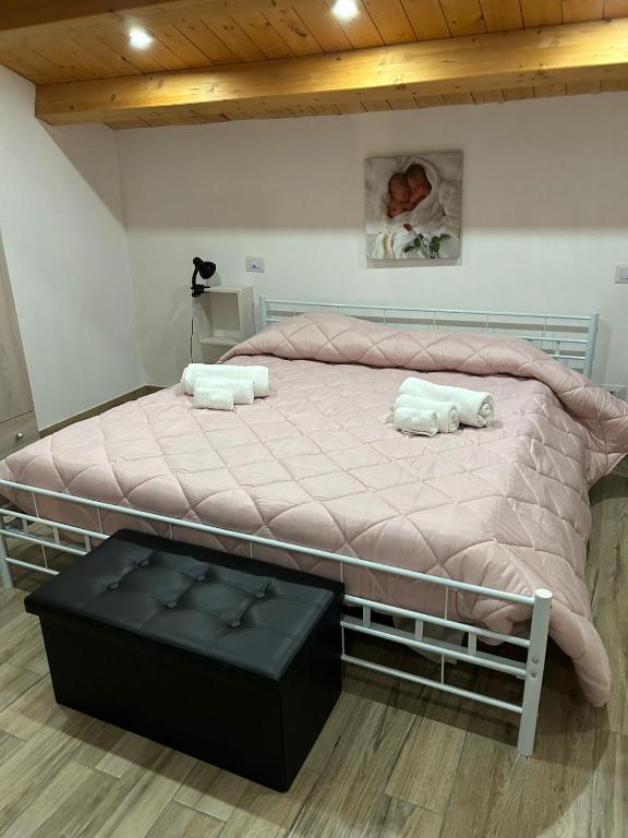 Postel nebo postele na pokoji v ubytování Debel house