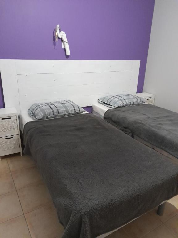 Postel nebo postele na pokoji v ubytování Sud luberon
