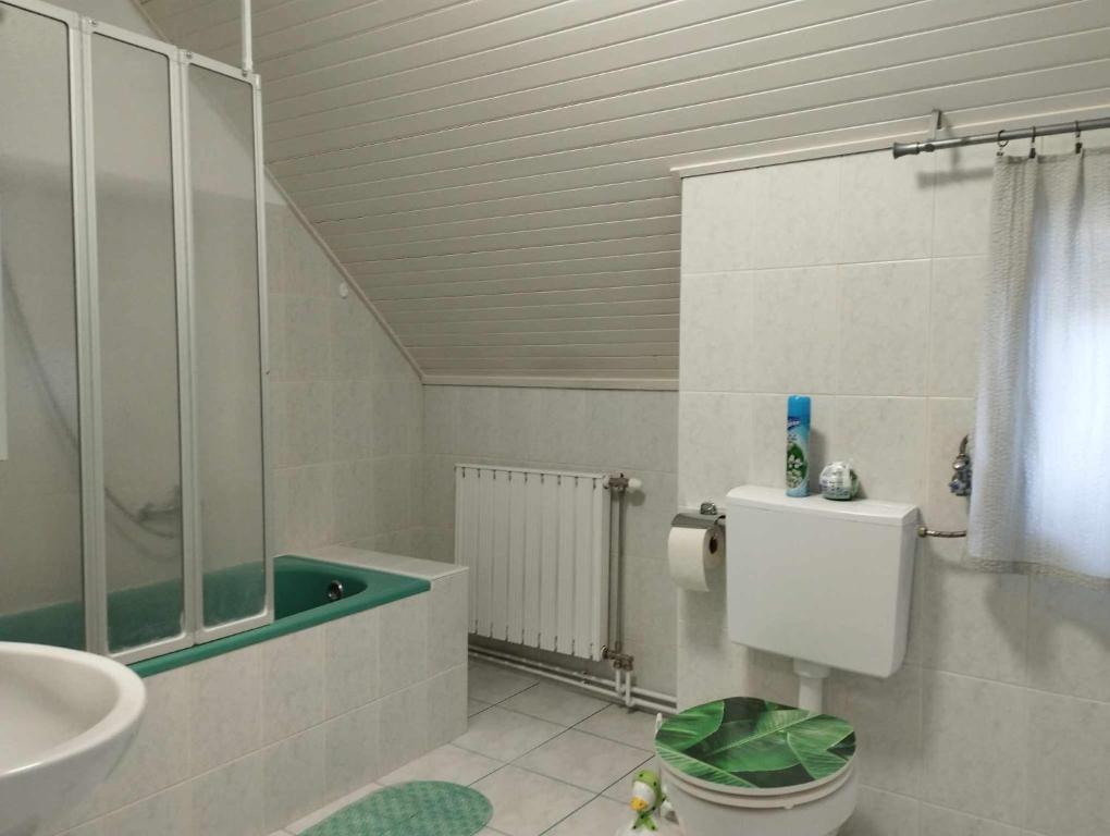 Łazienka w obiekcie Viola Apartmanház