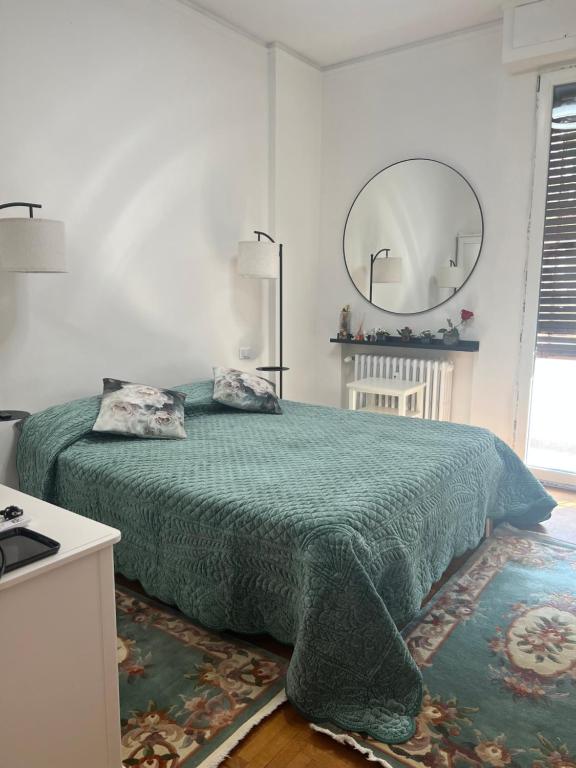 Postel nebo postele na pokoji v ubytování Cucù home