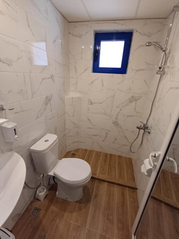 Koupelna v ubytování Fenix Family Hotel
