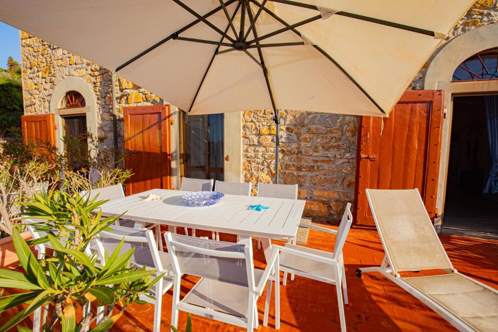 Patio nebo venkovní prostory v ubytování Affitti Brevi Toscana - 50 passi dal mare Superior