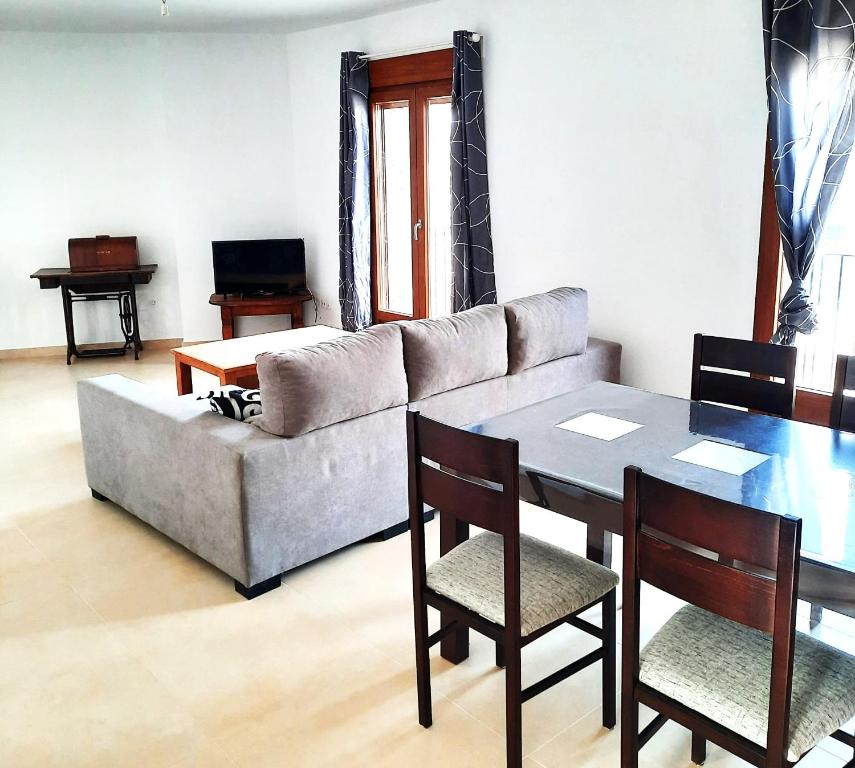 Posezení v ubytování Apartamentos en El Payo Salviva