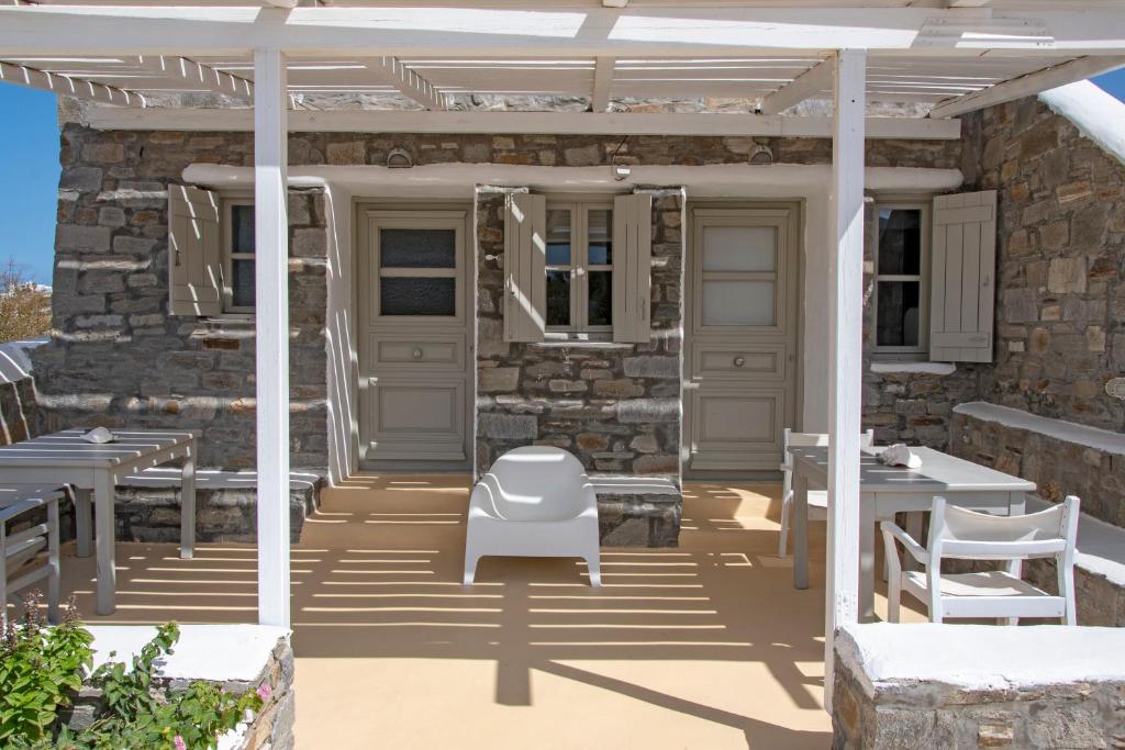 Balkón nebo terasa v ubytování Anemoi Resort