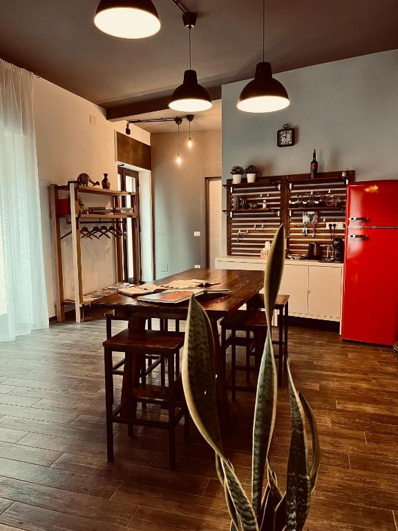 Kuchyň nebo kuchyňský kout v ubytování Carrales Guest House