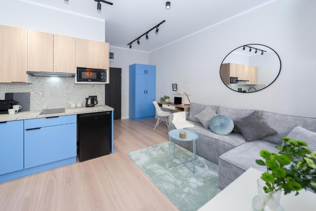 O bucătărie sau chicinetă la Apartament Plebiscytowa 32