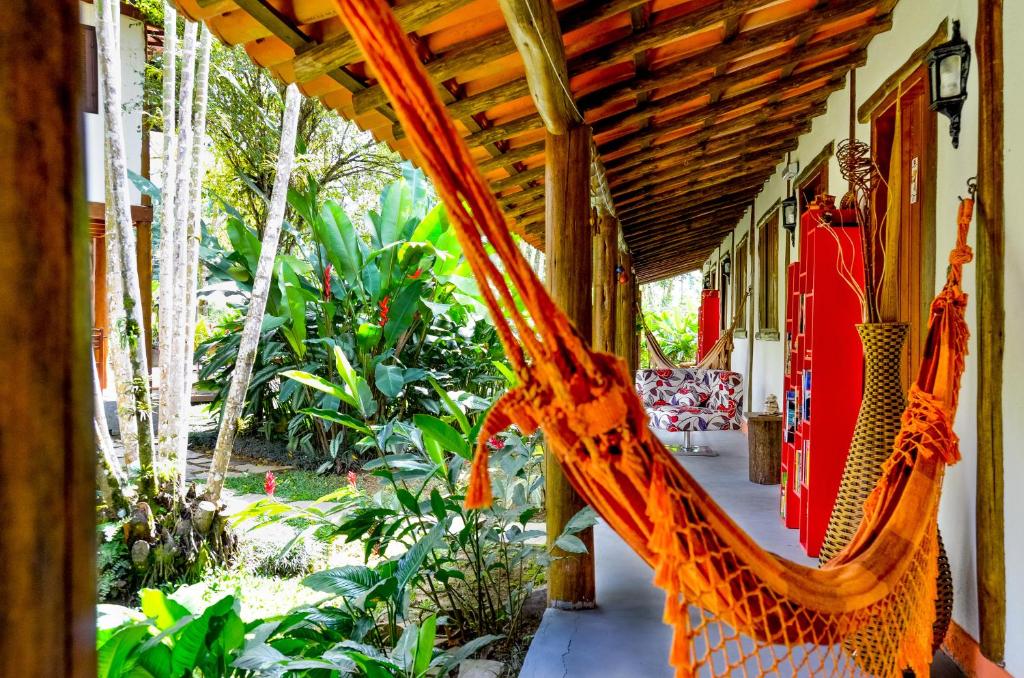 Zahrada ubytování Pousada Estalagem Paraty