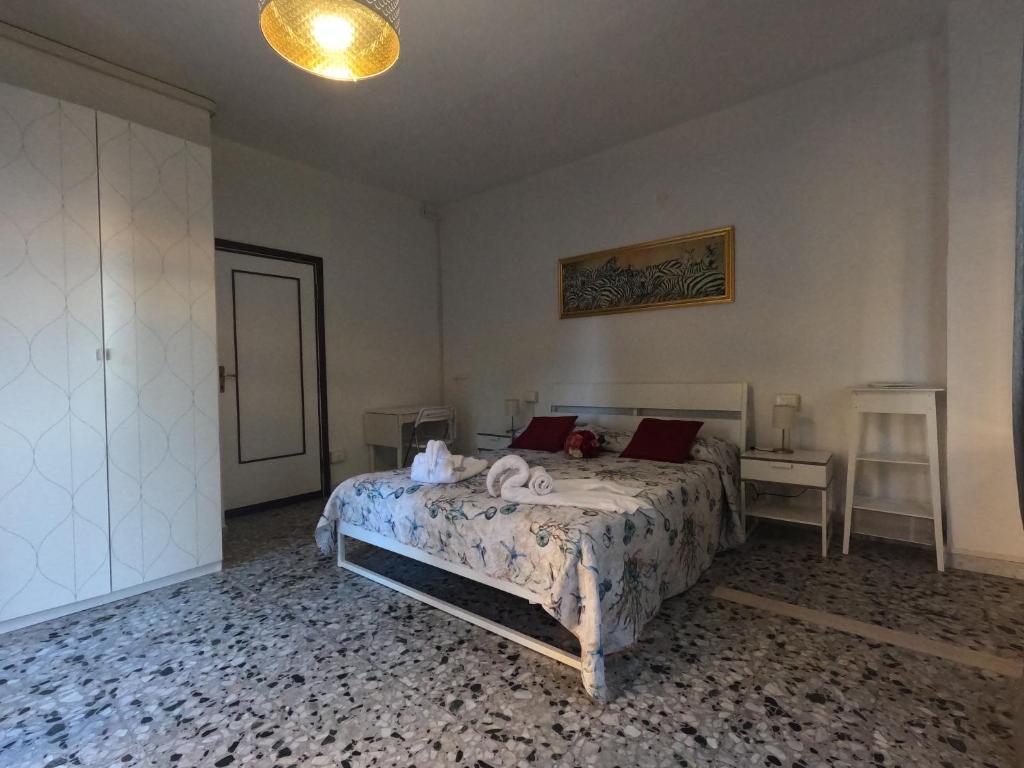 A bed or beds in a room at Il Merlo