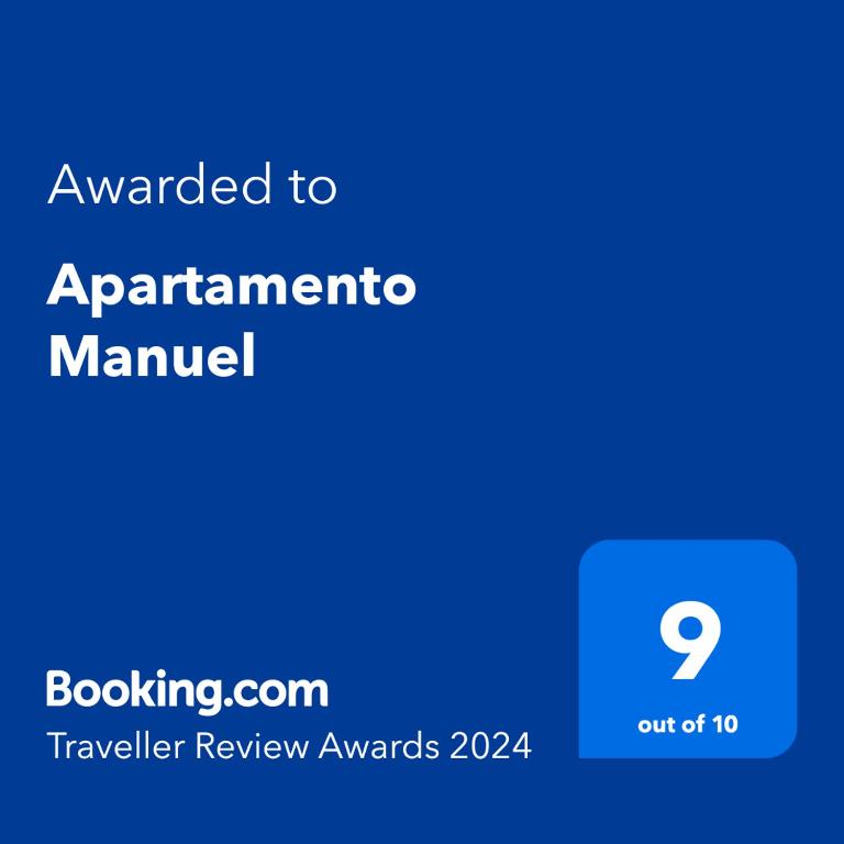 Certifikát, hodnocení, plakát nebo jiný dokument vystavený v ubytování Apartamento Manuel