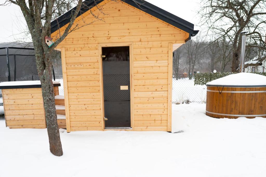 Pod Kalwarią v zimě