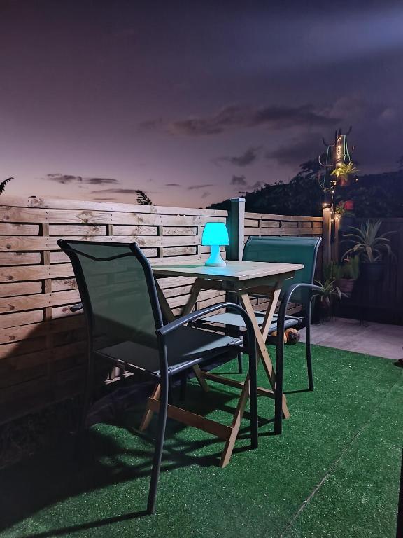 Balkón nebo terasa v ubytování Poz Tropicale