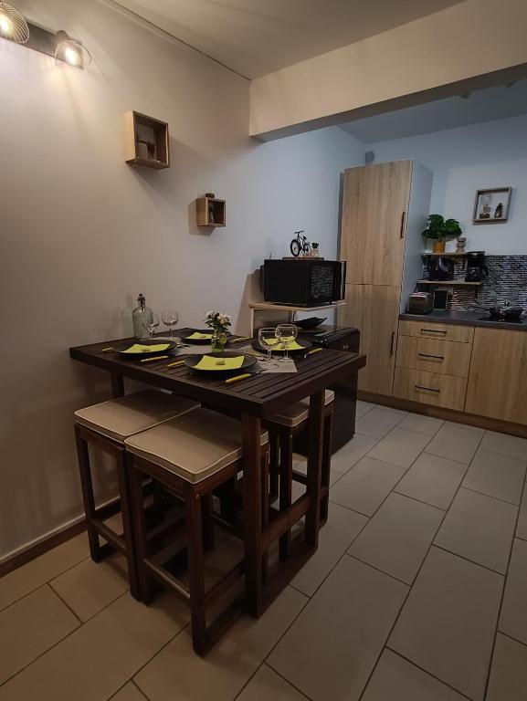Kuchyň nebo kuchyňský kout v ubytování Poz Tropicale