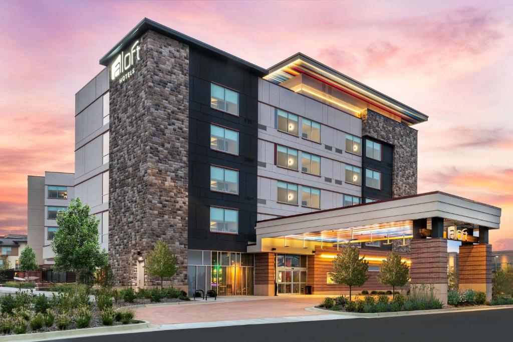 a rendering of a hotel building at Aloft Denver North Westminster in Westminster