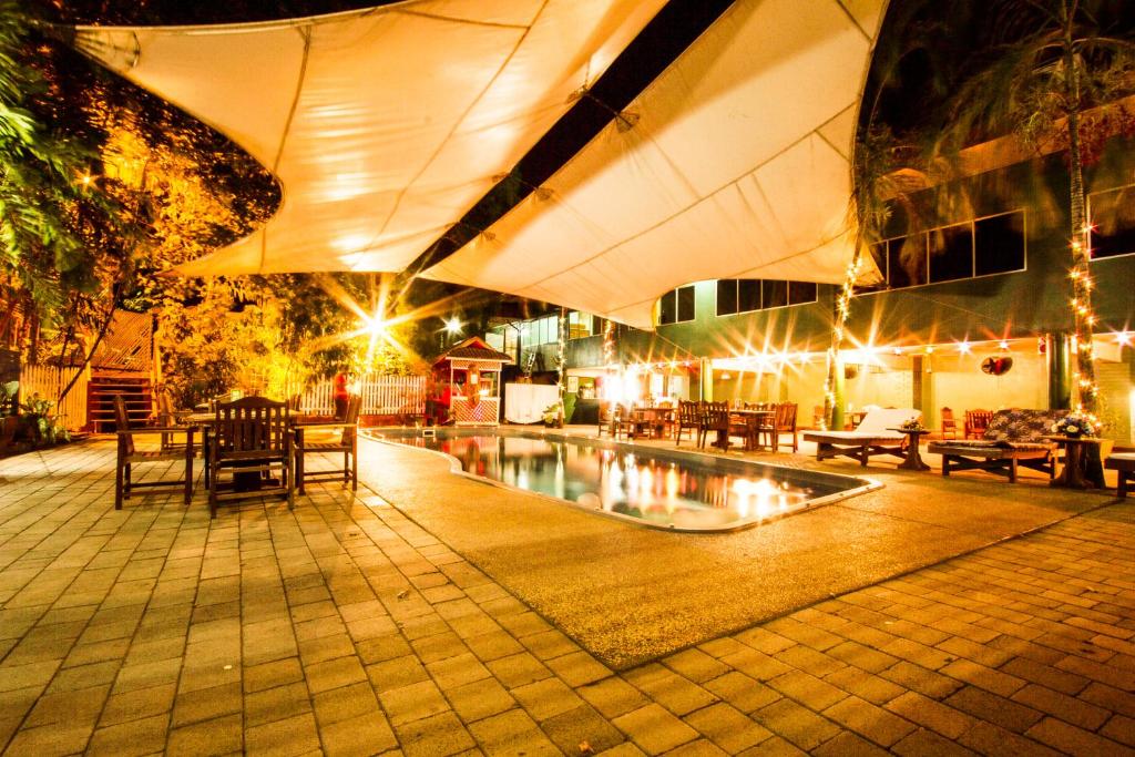 Bazén v ubytování Hideaway Hotel nebo v jeho okolí