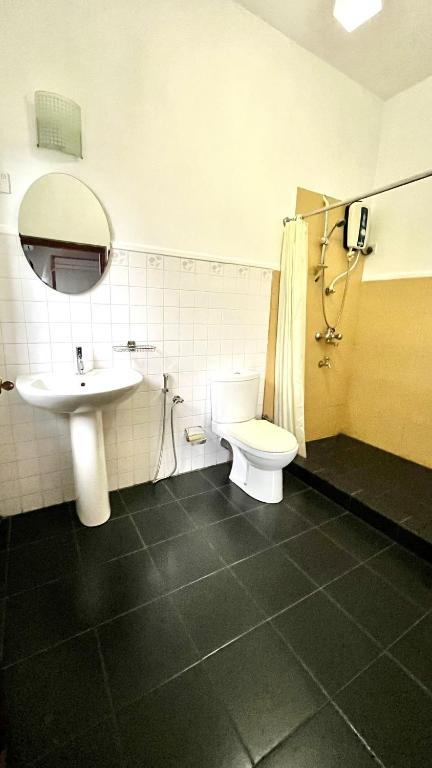 Koupelna v ubytování Pearl House