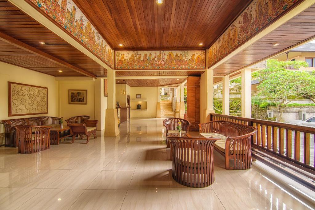 Posezení v ubytování Champlung Sari Villa & Spa Ubud