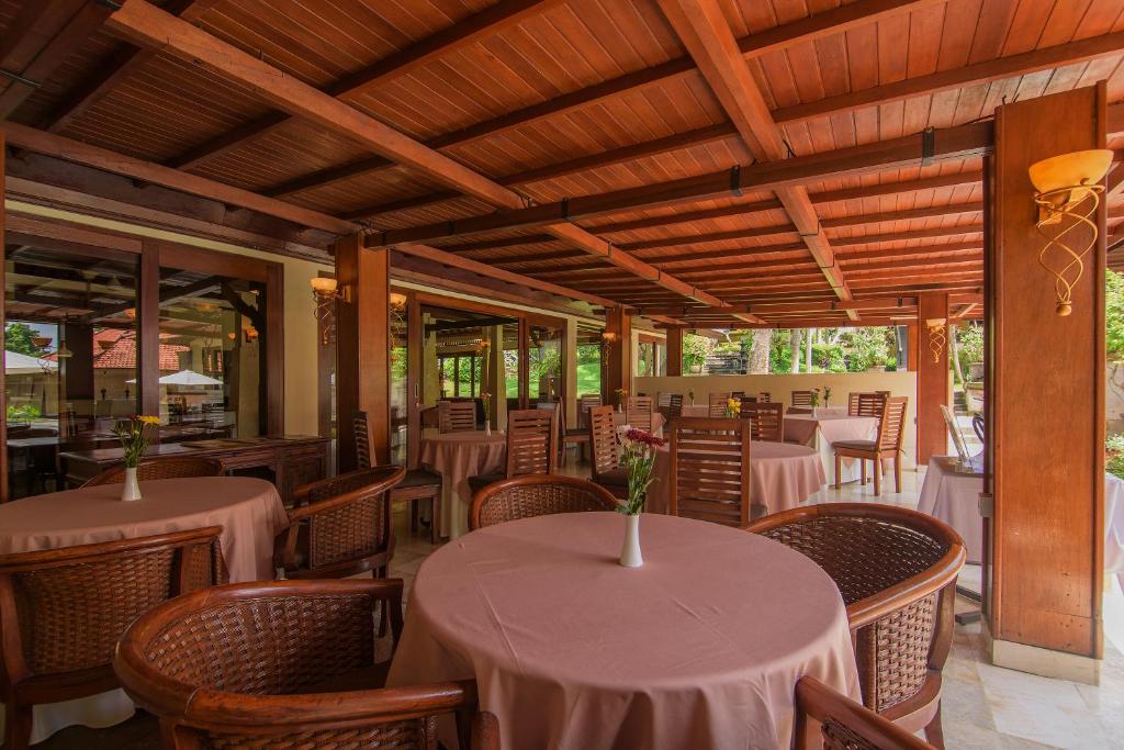 Restaurace v ubytování Champlung Sari Villa & Spa Ubud