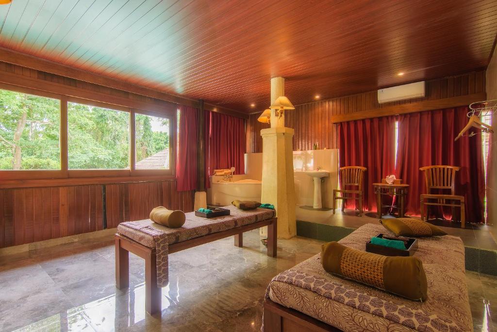 Posezení v ubytování Champlung Sari Villa & Spa Ubud