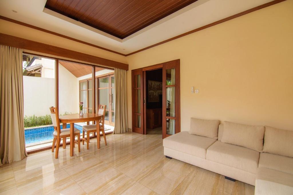 Bazén v ubytování Champlung Sari Villa & Spa Ubud nebo v jeho okolí
