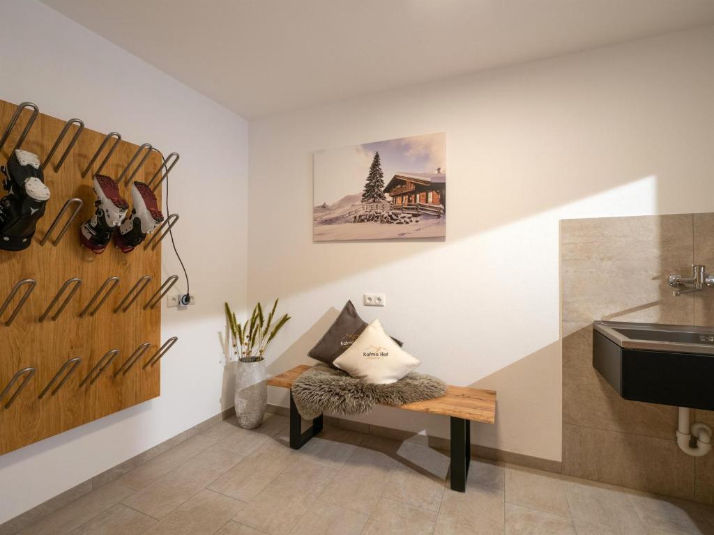 Posezení v ubytování Appartements Kafmahof