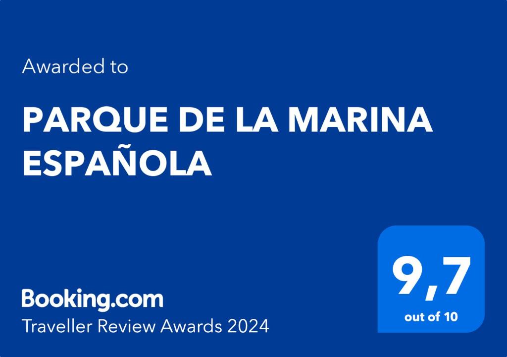 サモラにあるPARQUE DE LA MARINA ESPAÑOLAの青矩形